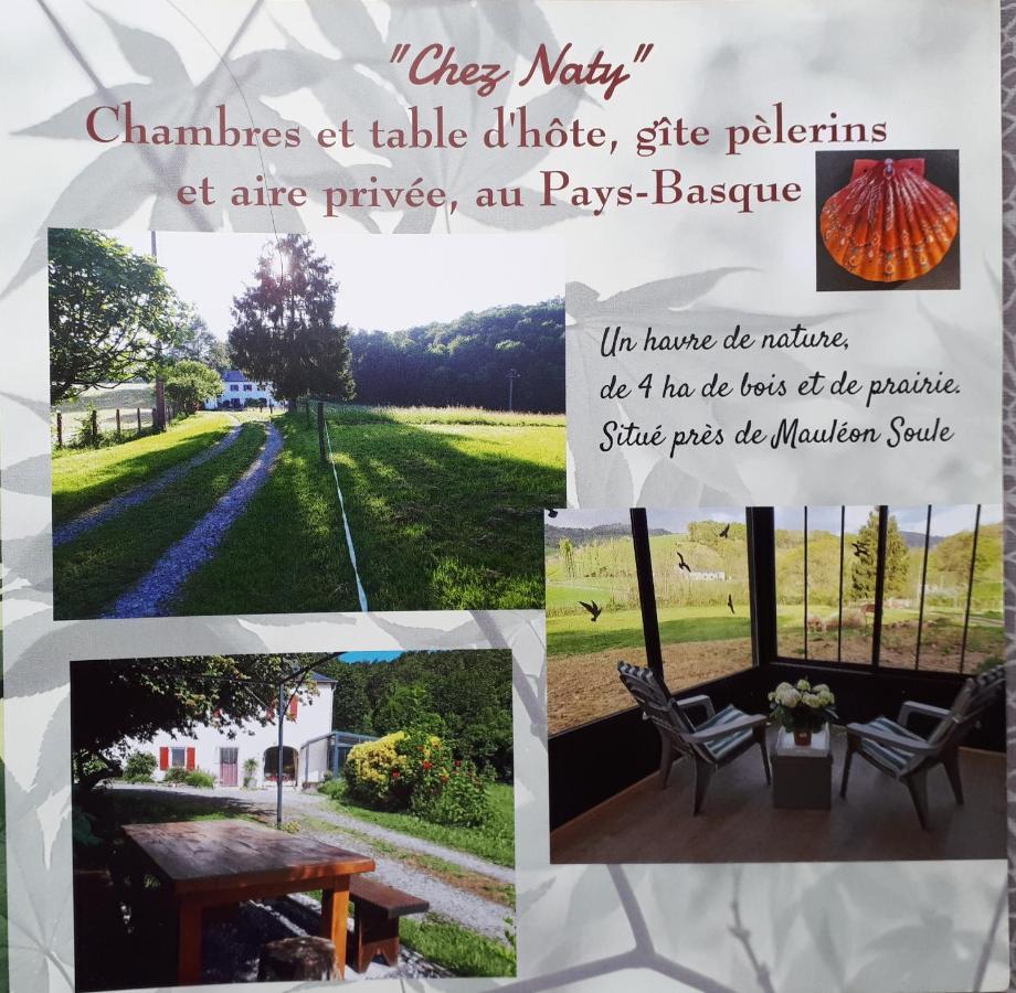 "Chez Naty" Chambres D'Hotes Au Pays-Basque Cheraute Ngoại thất bức ảnh